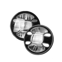 Cherokee YJ XJ High/Low Beam Offroad Truck Light Flight de 7 pulgadas de LED redondo